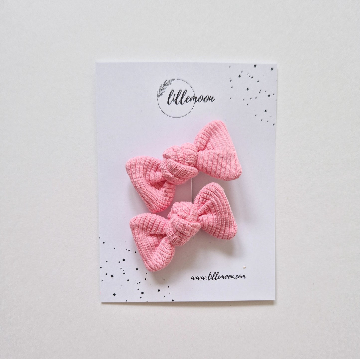 Bantīšu komplektiņi rievotās mini matu bantītes - 9 maigās krāsiņās
