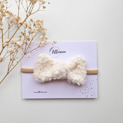 Teddy bantīte ar sprādzīti vai ap galviņu liekama - 5 krāsās