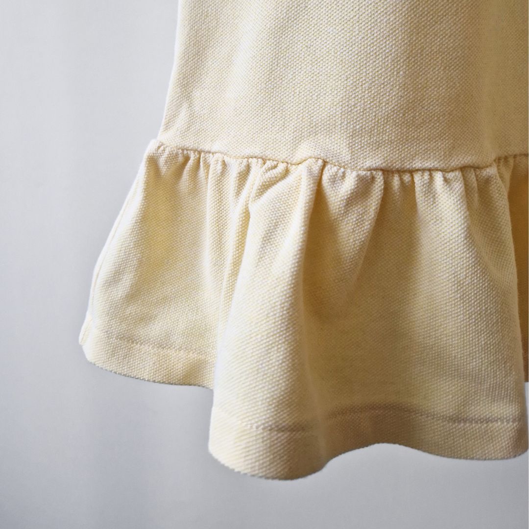 Pre-Loved Ralph Lauren polo kleitiņa – Maigi dzeltena I 6 gadi