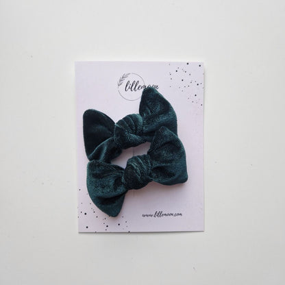 Mini samta divu bantīšu komplektiņš - 8 krāsas I -30%