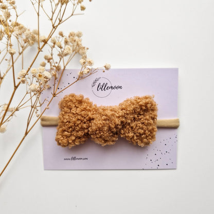 Teddy bantīte ar sprādzīti vai ap galviņu liekama - 5 krāsās