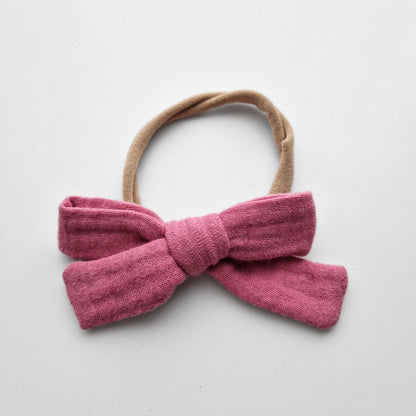 Muslina matu bantes ap galviņu liekamās - 16 krāsās