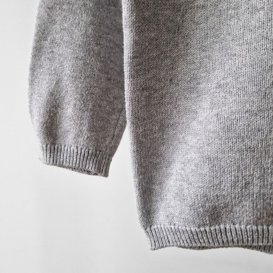 Pre-Loved Kids Knit Džemperis – Pelēks | 74 izm.