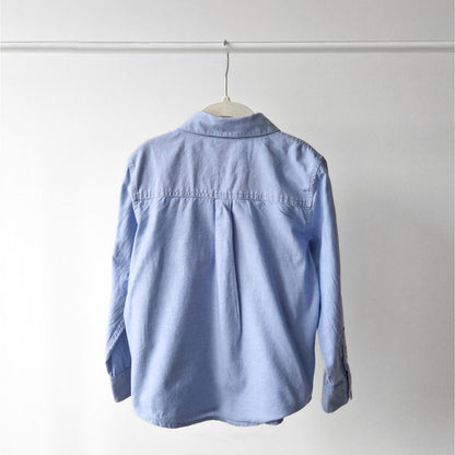 Pre-Loved Kids Kokvilnas krekls – Gaiši zilā klasika I 116 izm.