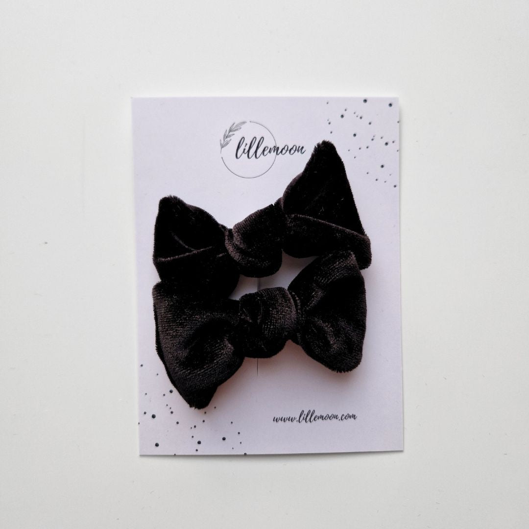 Mini samta divu bantīšu komplektiņš - 8 krāsas I -30%