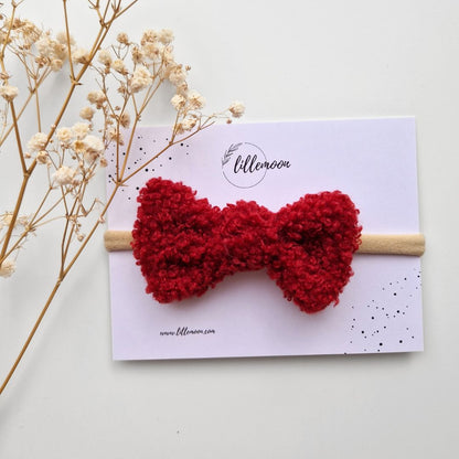 Teddy bantīte ar sprādzīti vai ap galviņu liekama - 5 krāsās