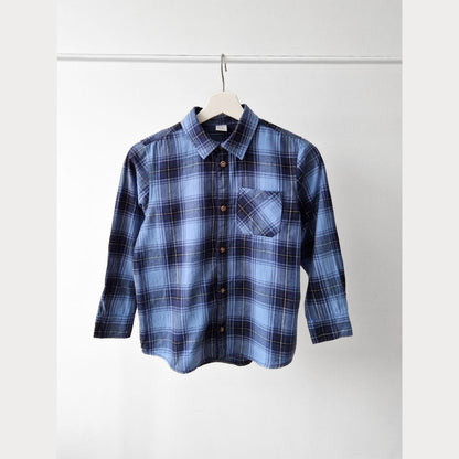 Pre-Loved Kids Lindex rūtains krekls zēniem I 8–9 gadi, 100% kokvilna