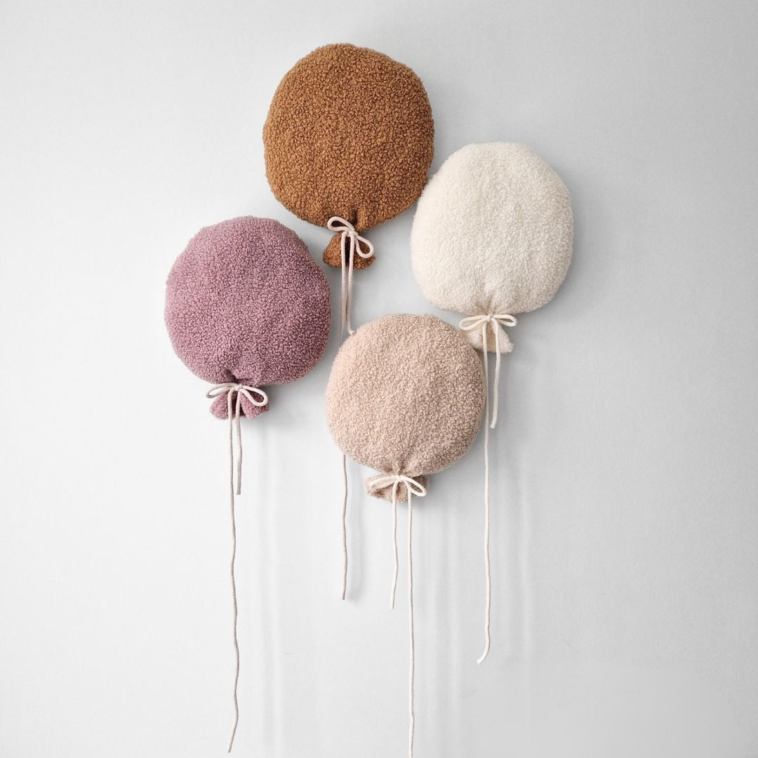 Dekoratīvs sienas balons - 4 krāsās I bēšs, brūns, krēmīgi balts un vecrozā