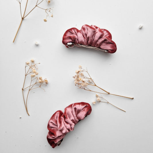 Samta matu sprādze brettele - rožu rozā