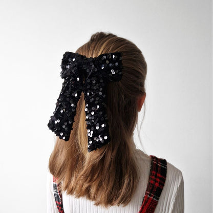 Glitteru melnā matu bante svētkiem | Ierobežots daudzums