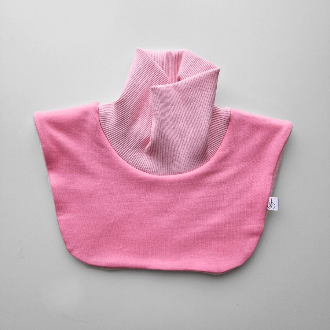 Silta apkaklīte I šalle bērniem – maigi rozā