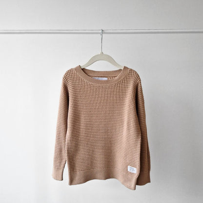 Pre-Loved Kids Soft Knit Džemperis – Smilšu I 120 izm.