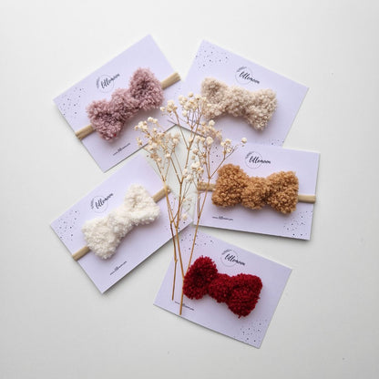 Teddy bantīte ar sprādzīti vai ap galviņu liekama - 5 krāsās