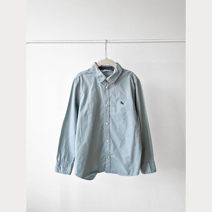 Pre-Loved Kids Kokvilnas Krekls – maigi zaļš | 134 izm.