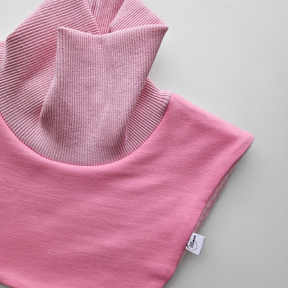 Silta apkaklīte I šalle bērniem – maigi rozā