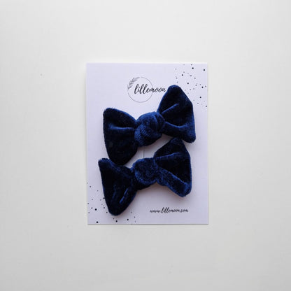 Mini samta divu bantīšu komplektiņš - 8 krāsas I -30%