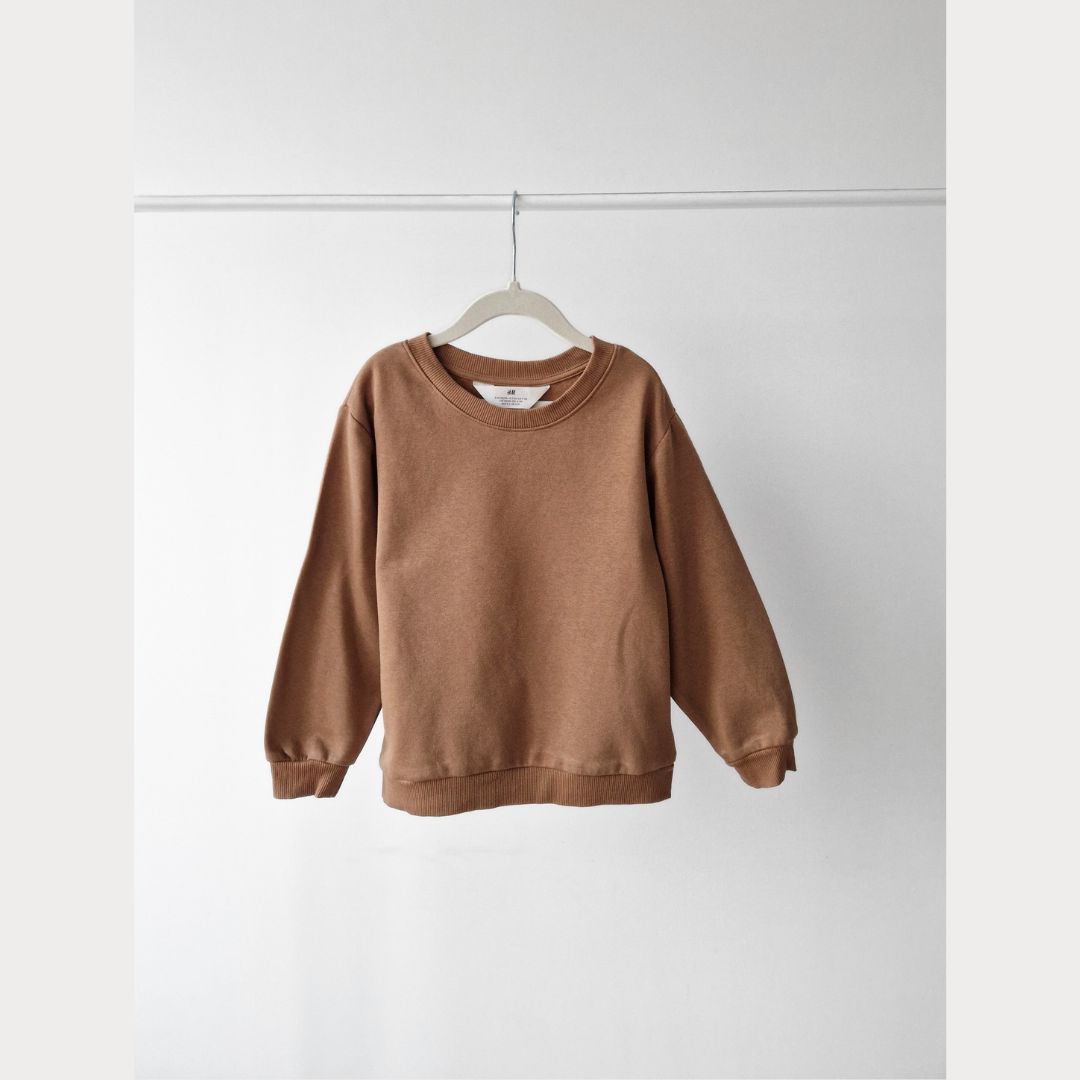 Pre-Loved Kids H&M džemperis - brūns | 4–6 gadi, 110/116 izm.