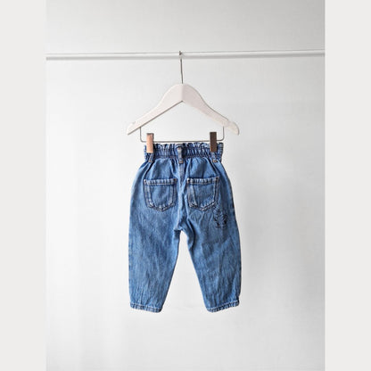 Pre-Loved Kids džinsi ar minnie apdrukām | 86 izm.