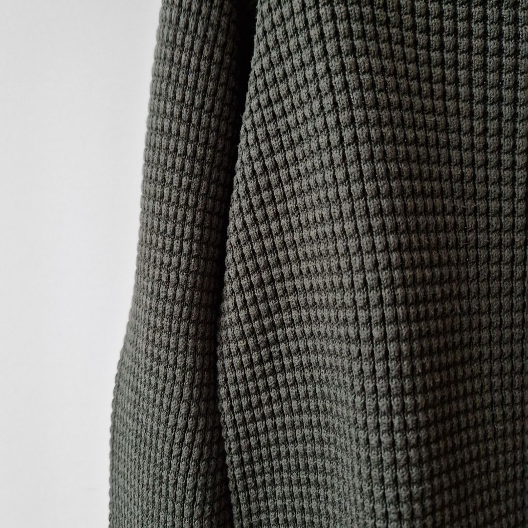 Pre-Loved Kids Soft Knit Džemperis – Haki zaļš I 120 izm.