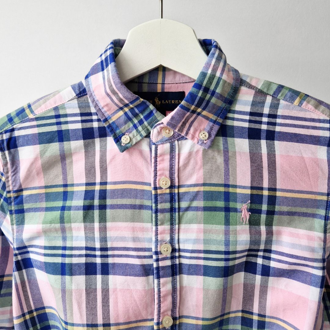 Pre-Loved Ralph Lauren rūtainā krekkleita I 12 gadi