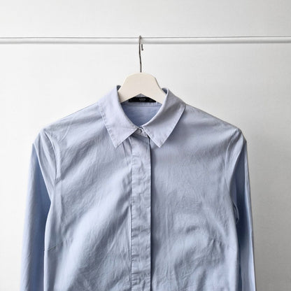 Pre-Loved MANGO gaiši zila blūze | S izm. | 100% kokvilna