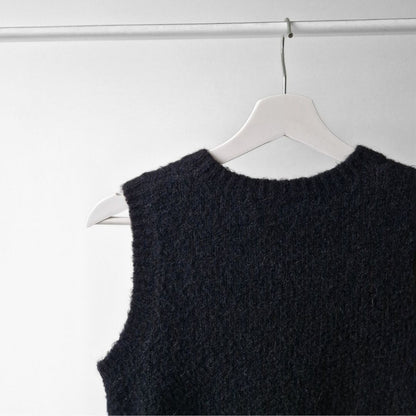 Pre-Loved NEO NOIR silta vilnas–alpaka veste I S izmērs