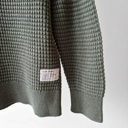 Pre-Loved Kids Soft Knit Džemperis – Haki zaļš I 120 izm.