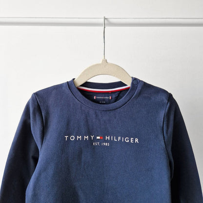 Pre-Loved Tommy Hilfiger Džemperis – Tumši zils | 86 izm.