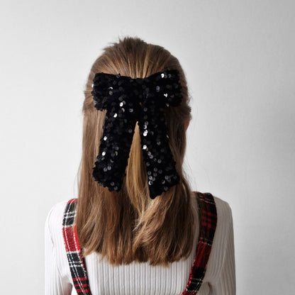 Glitteru melnā matu bante svētkiem | Ierobežots daudzums