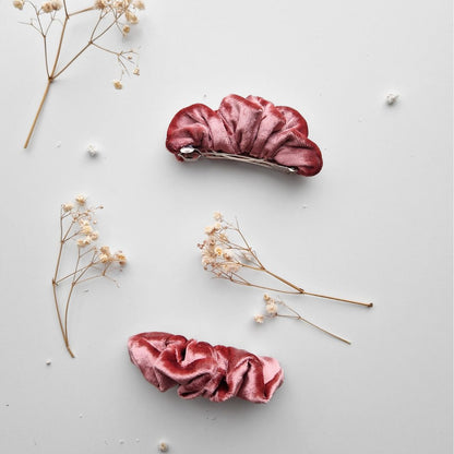 Samta matu sprādze brettele - rožu rozā