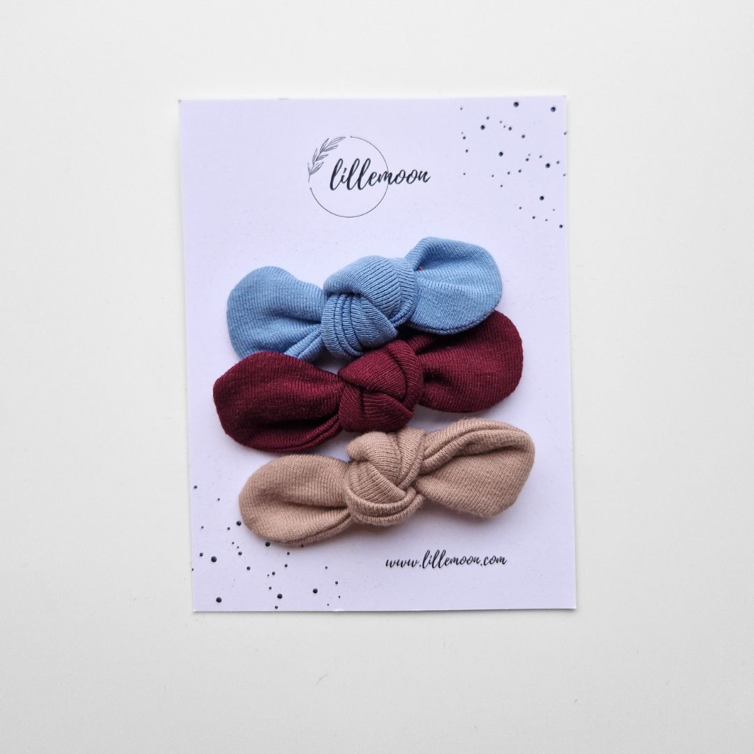 Bantīšu komplekts - mini sprādzītes rudens debesis I -30%