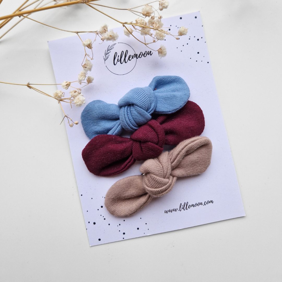 Bantīšu komplekts - mini sprādzītes rudens debesis I -30%