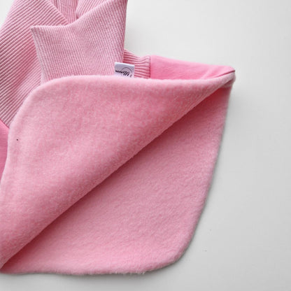 Silta apkaklīte I šalle bērniem – maigi rozā