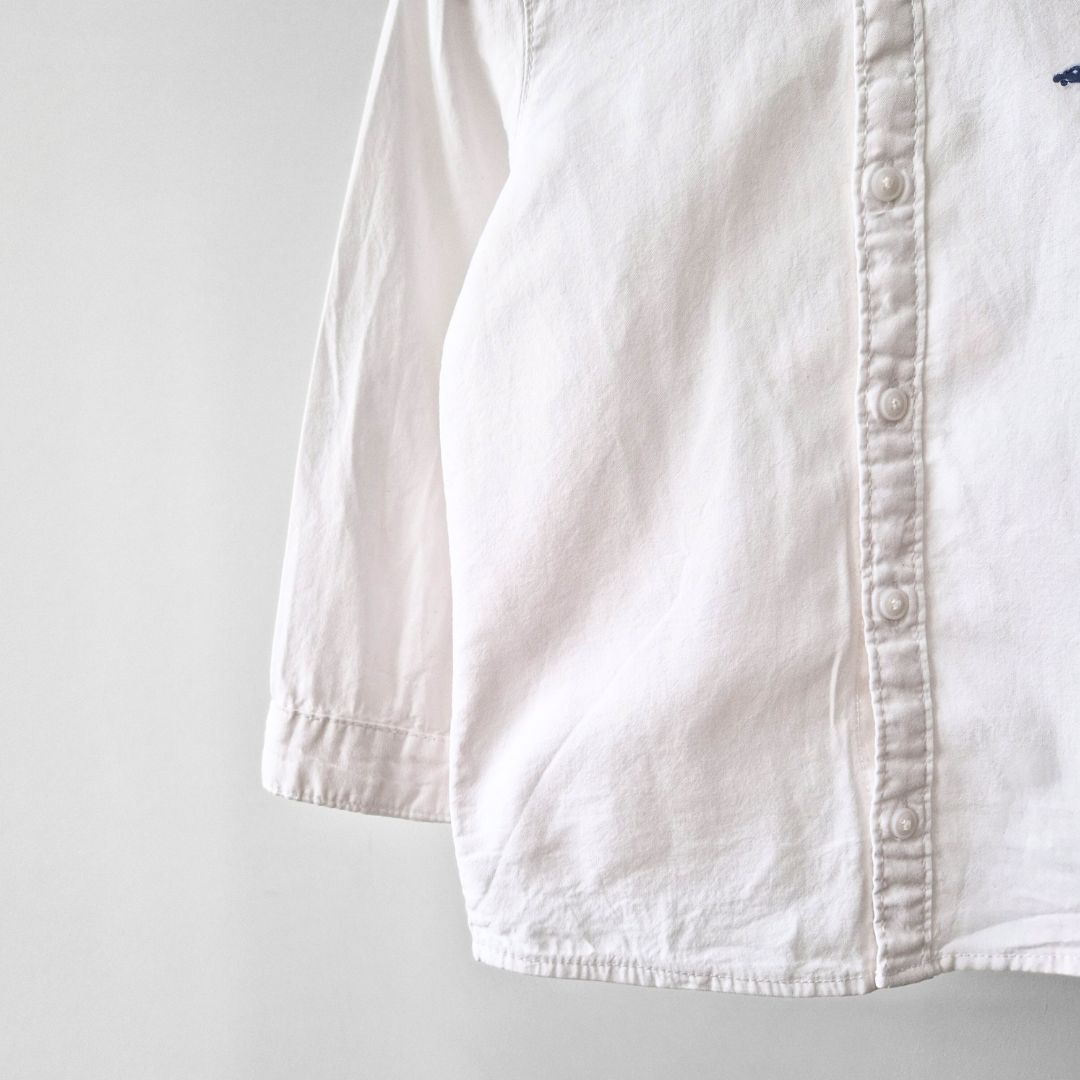 Pre-Loved Kids H&M balts kokvilnas krekls I 92 izm.