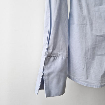 Pre-Loved MANGO gaiši zila blūze | S izm. | 100% kokvilna