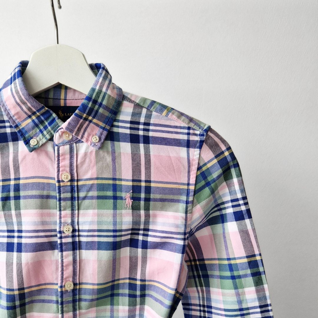 Pre-Loved Ralph Lauren rūtainā krekkleita I 12 gadi