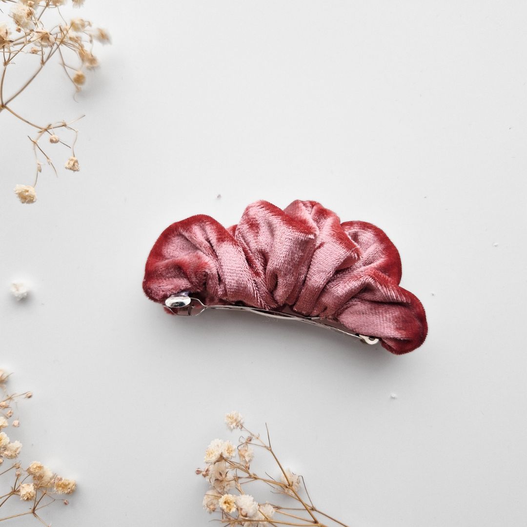 Samta matu sprādze brettele - rožu rozā