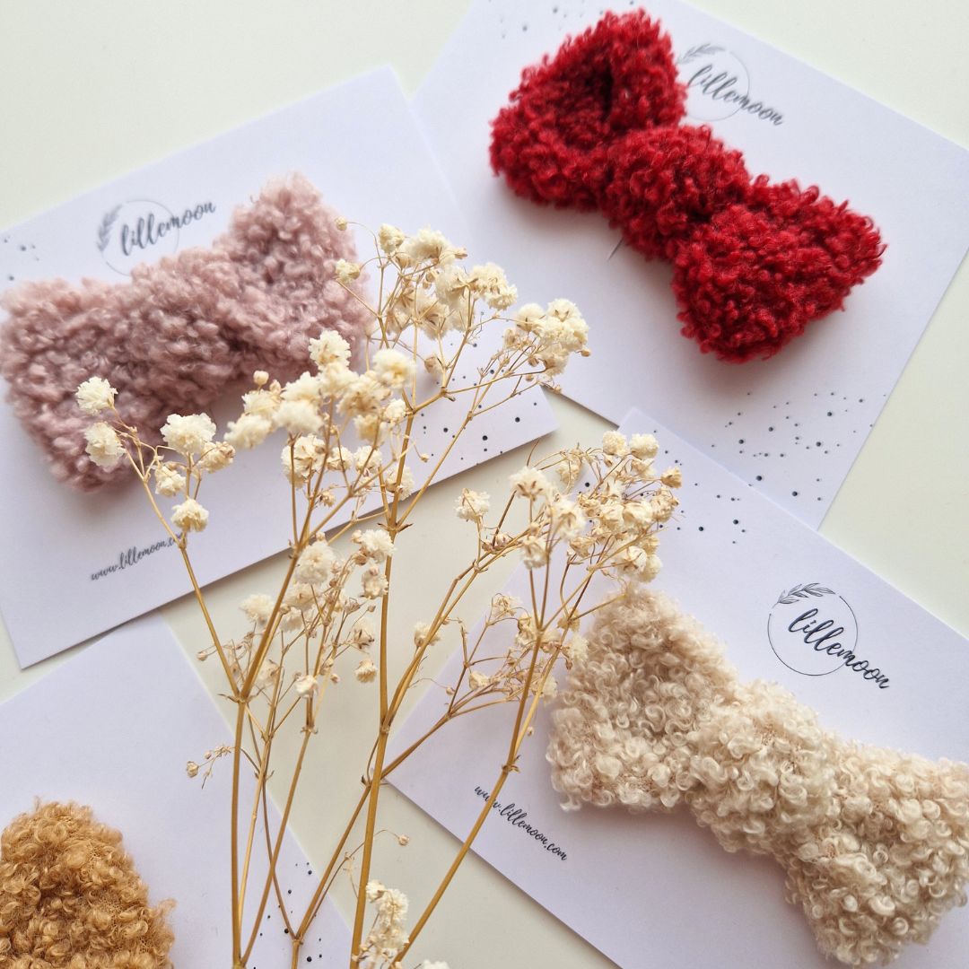 Teddy bantīte ar sprādzīti vai ap galviņu liekama - 5 krāsās