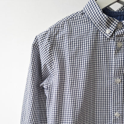 Pre-Loved Kids Rūtots kokvilnas krekls | 130 izm.