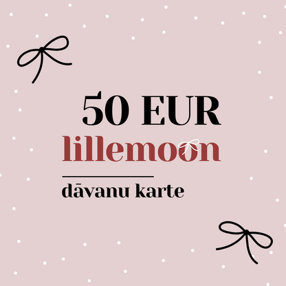 Lillemoon dāvanu karte