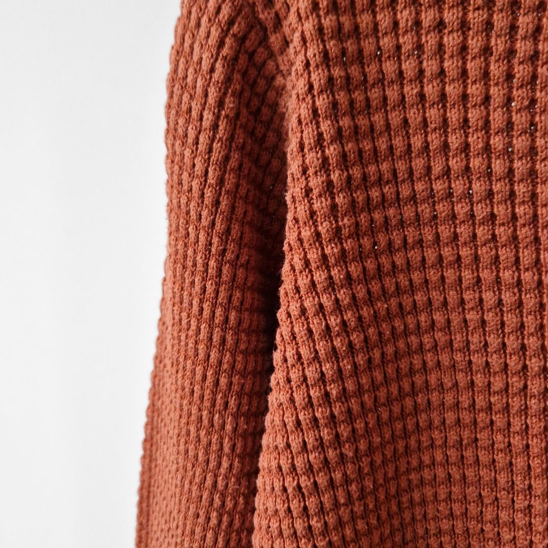 Pre-Loved Kids Soft Knit Džemperis – Karameļu brūns I 120 izm.