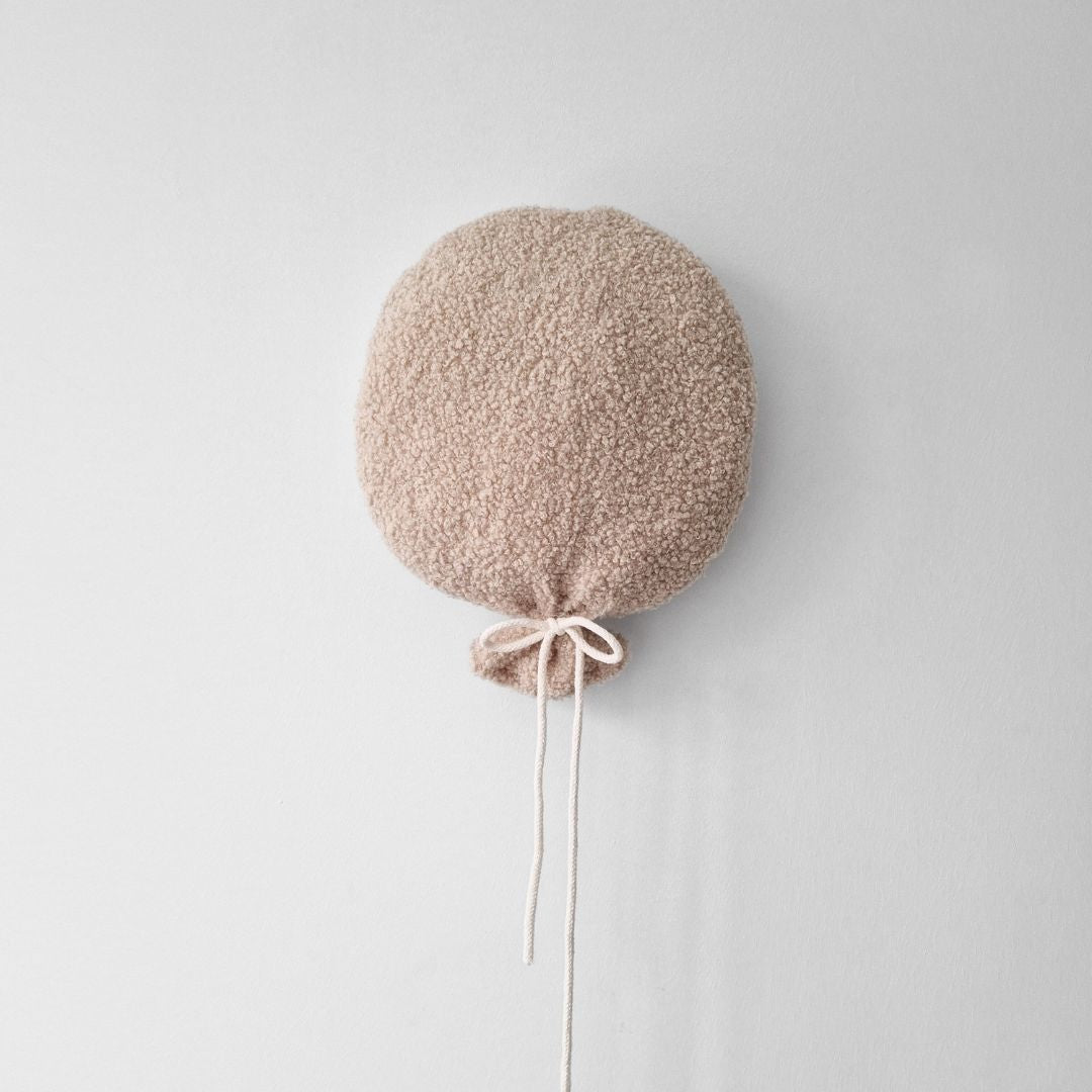 Dekoratīvs sienas balons - 4 krāsās I bēšs, brūns, krēmīgi balts un vecrozā