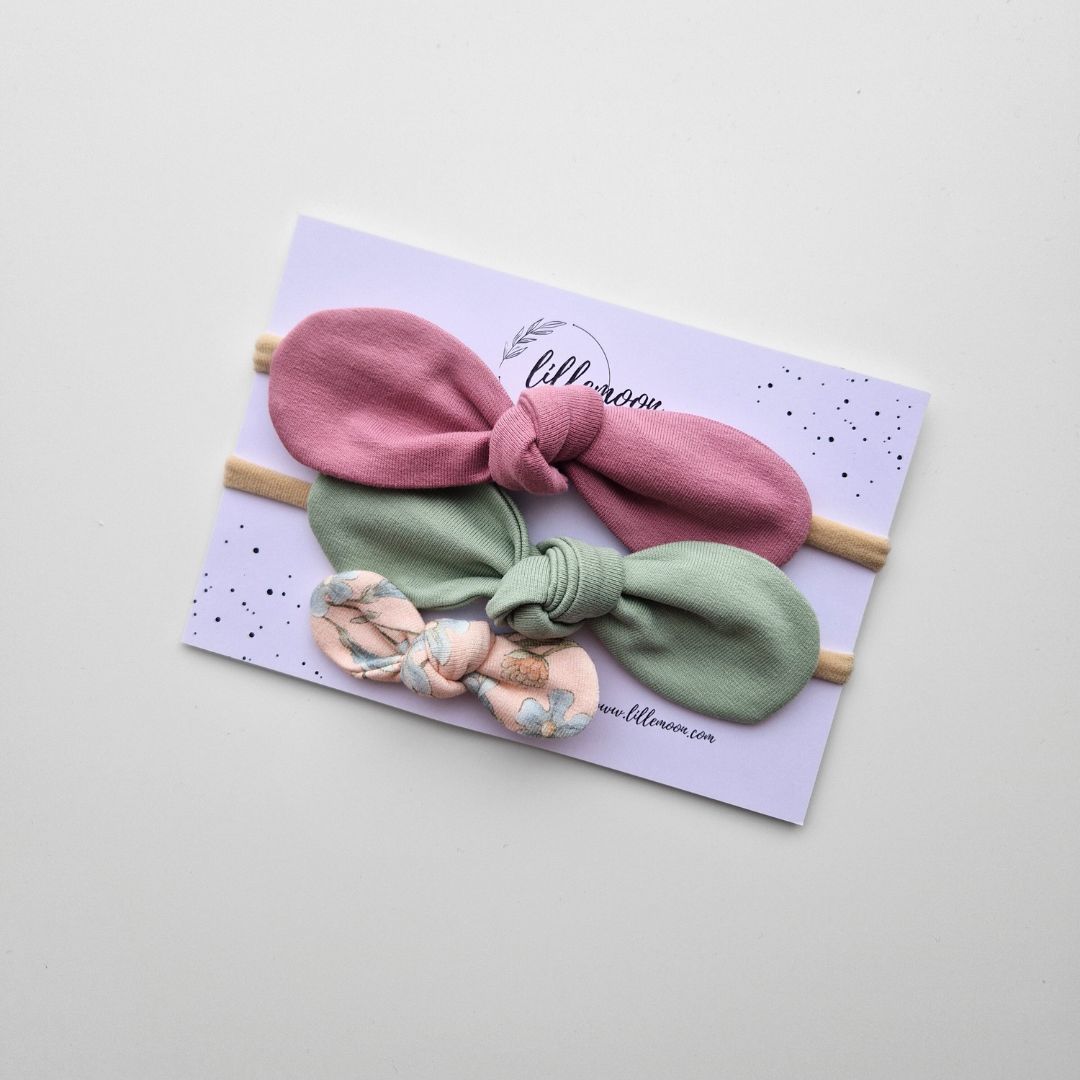 Bantīšu komplekts mazulītei - meža rīts