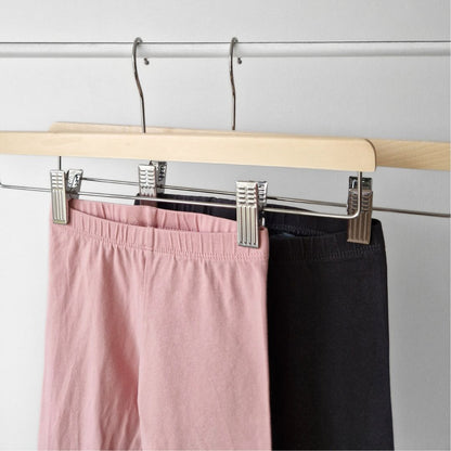 Pre-Loved Kids Legingu sets – Rozā + Tumši pelēki | 80 izm.