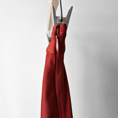 Pre-Loved Satīna Midi Svārki – Silti oranžā krāsā I 38 izm.