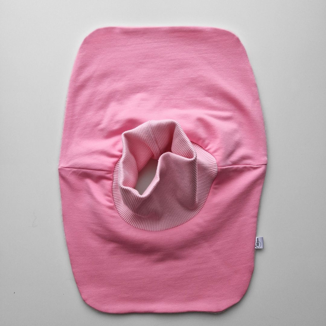 Silta apkaklīte I šalle bērniem – maigi rozā