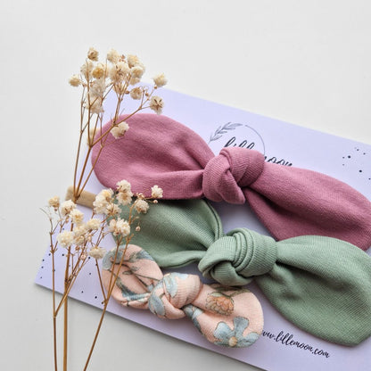 Bantīšu komplekts mazulītei - meža rīts