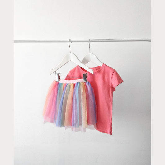 Pre-Loved H&M & Kappahl Komplektiņš ar tilla svārciņiem | 86/92 izm.