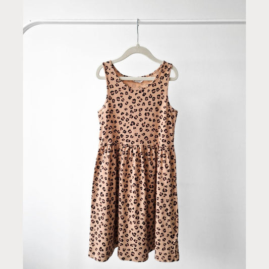 Pre-Loved H&M Leoparda raksta kleitiņa | 134/140 izm.