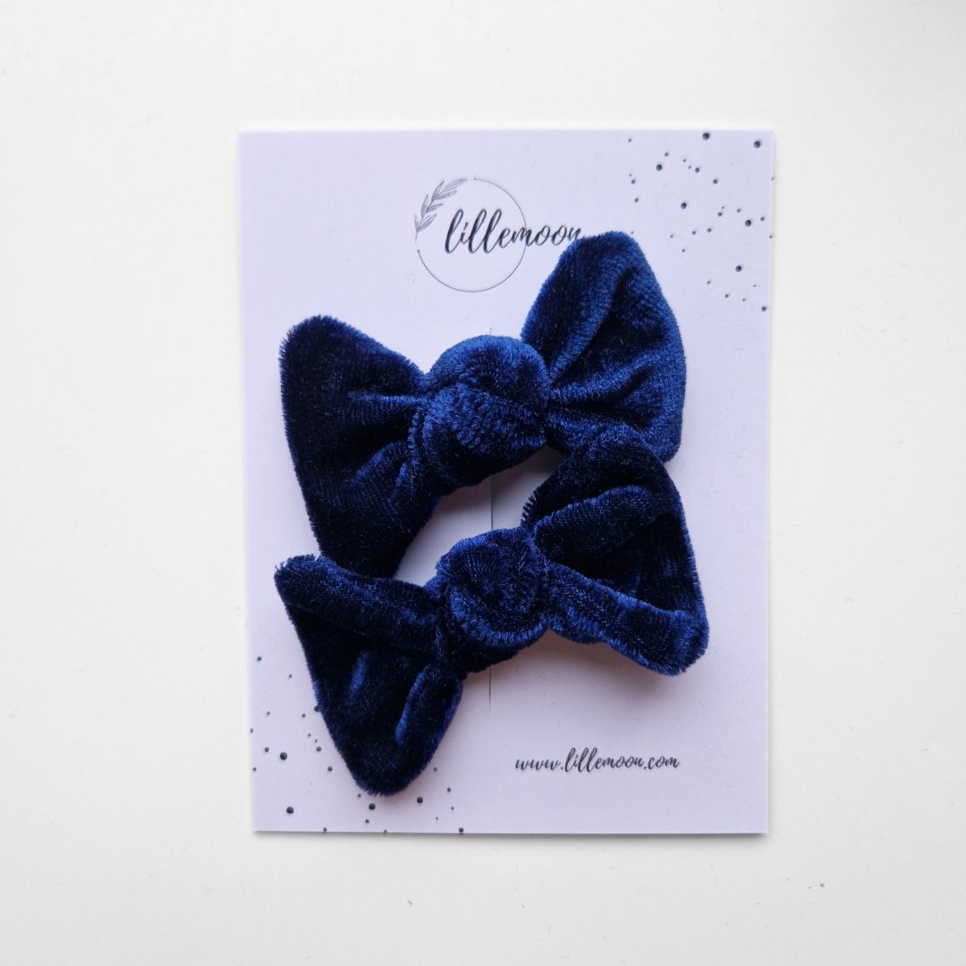 Mini samta divu bantīšu komplektiņš - 7 krāsas I -30%